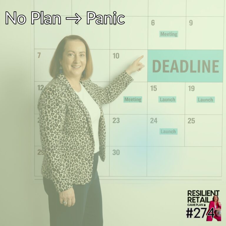 "The Power of Planning Your Retail Sales Year" episode artwork