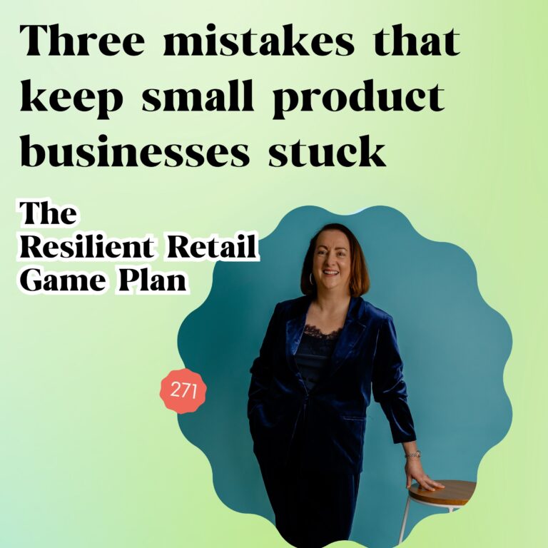 Mistakes that keep small product businesses stuck